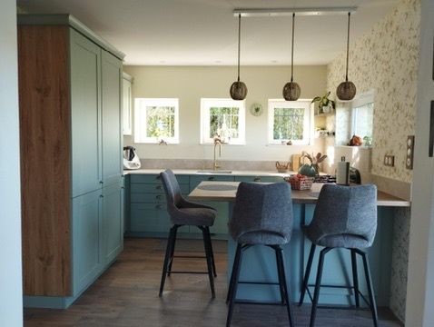 Cuisine dans une maison neuve